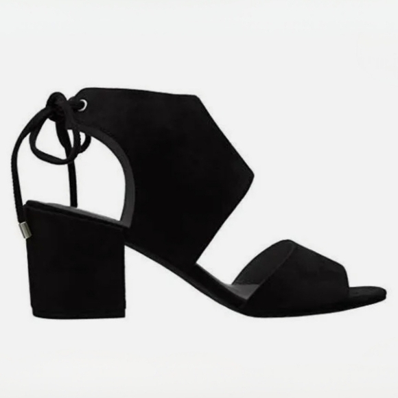 Kenneth Cole Vito block heel sandals Black 7.5 - Picture 1 of 10